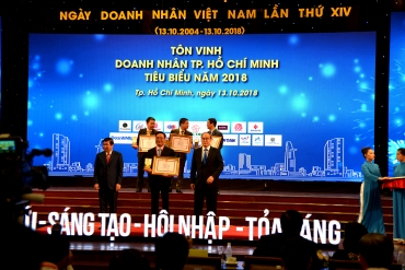 HCM City’s 100 typical entrepreneurs honored for 2018