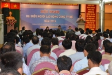 Hội nghị đại biểu người lao động Công ty mẹ Tổng công ty SAMCO năm 2015