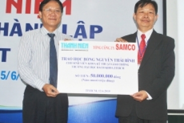 SAMCO trao tặng học bổng cho sinh viên Đại học Bách Khoa TP.HCM