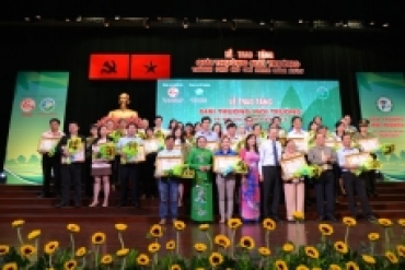 SAMCO- Nhận giải thưởng môi trường Thành phố Hồ Chí Minh năm 2016