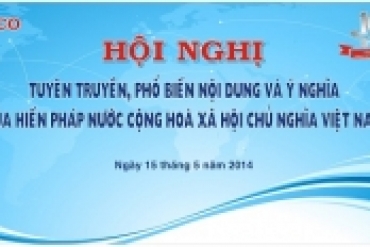 Hội nghị tuyên truyền Hiến pháp nước Cộng hòa XHCN Việt Nam