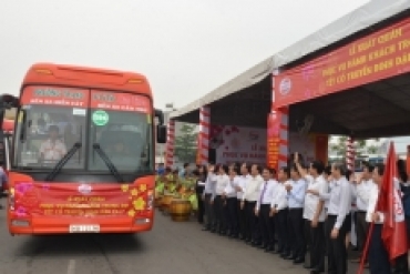 Các đơn vị vận tải hành khách TPHCM xuất quân phục vụ dịp tết Đinh Dậu 2017