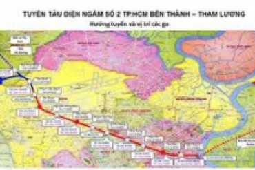 Vay nửa tỷ USD cho dự án tàu điện ngầm tại Tp.HCM